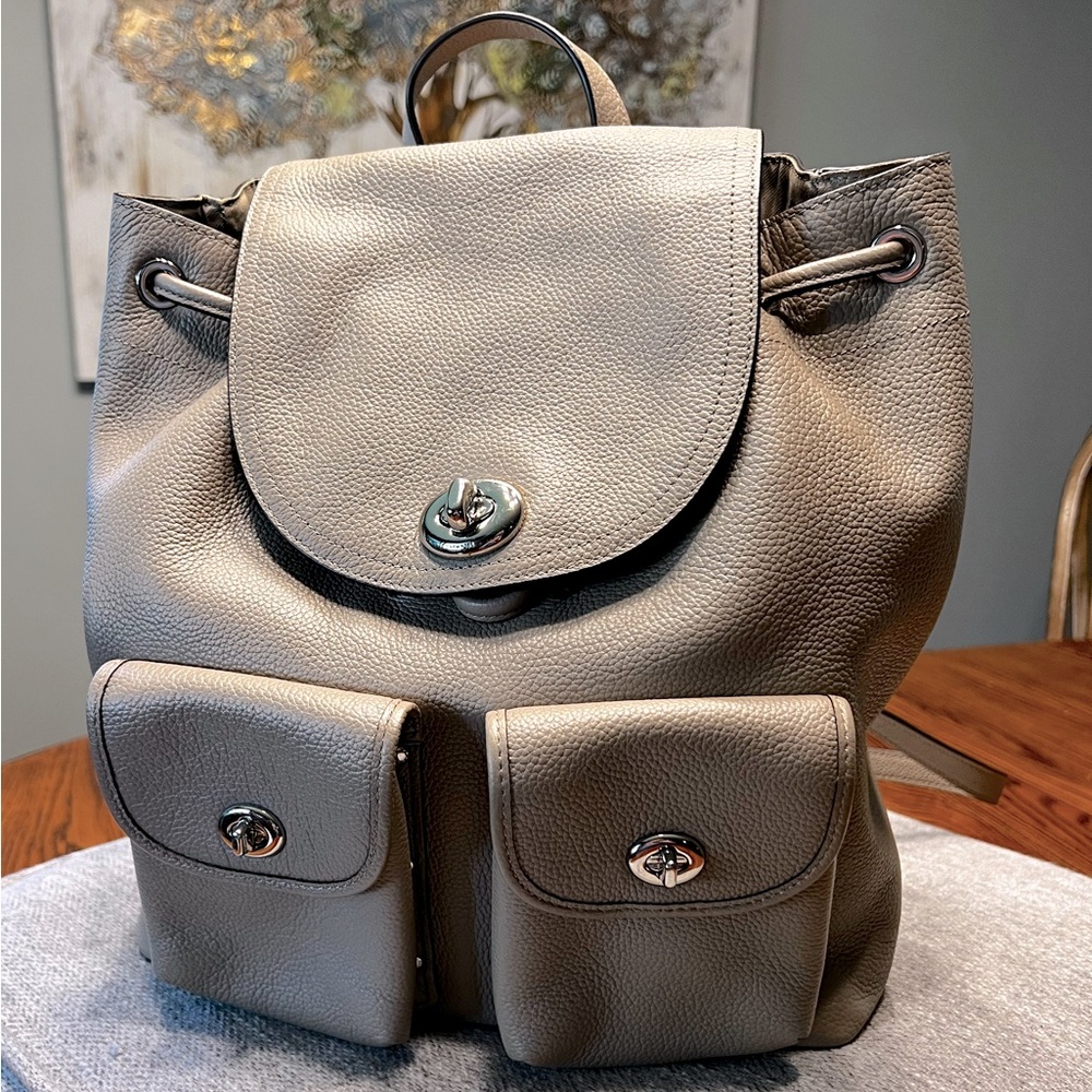 Coach turnlock Rucksack backpack